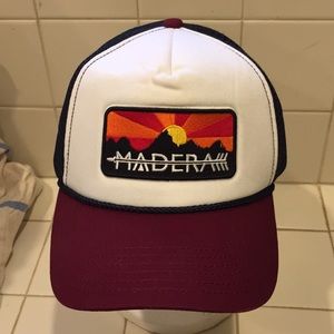 Madera baseball style hat in great condition